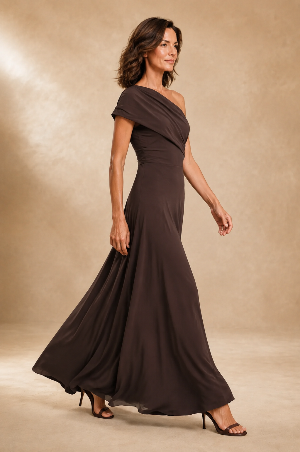 The Runa One-Shoulder Maxi