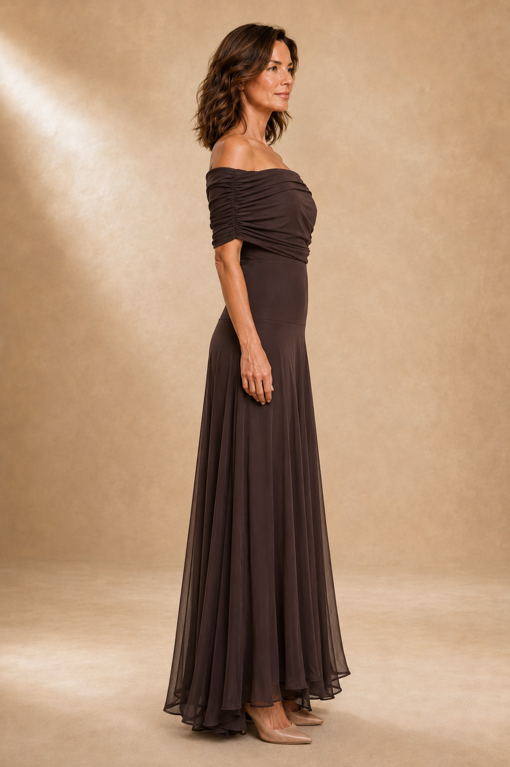 The Runa One-Shoulder Maxi