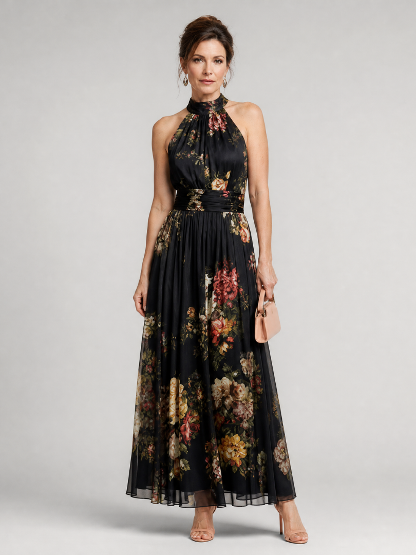 The Susannah Halter Maxi Dress