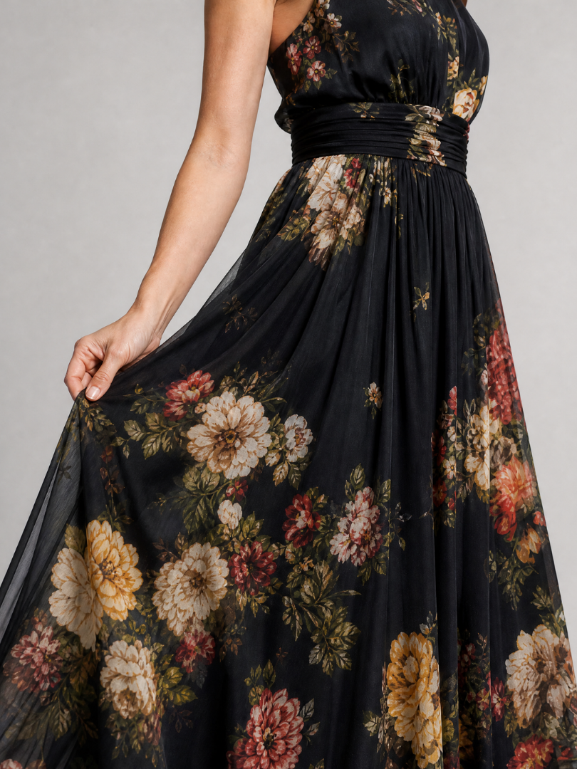 The Susannah Halter Maxi Dress