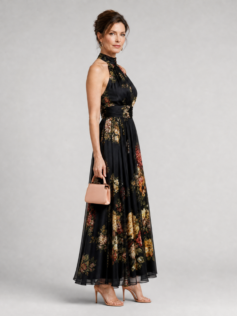 The Susannah Halter Maxi Dress