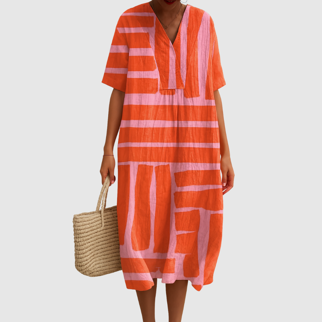 The Veronica Relaxed Midi Dress