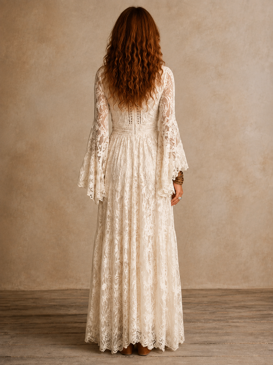 The Wenna Lace Maxi Dress
