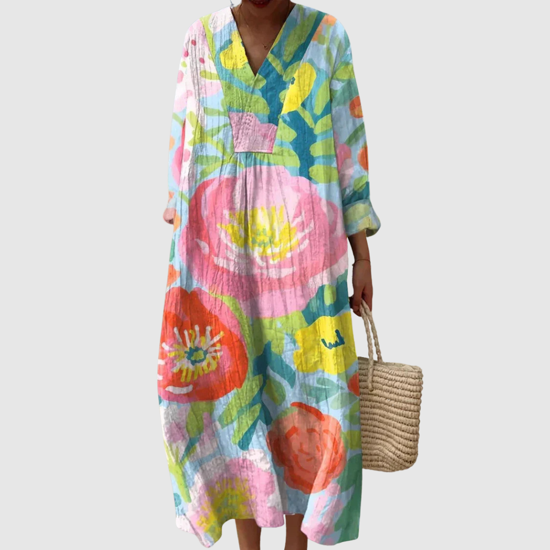 The Zinnia Relaxed Midi Dress