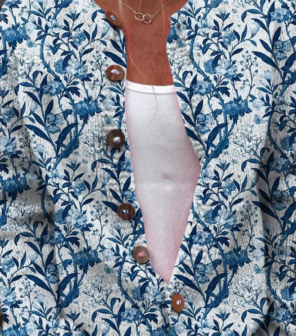 The Ysabelle Botanical Cardigan