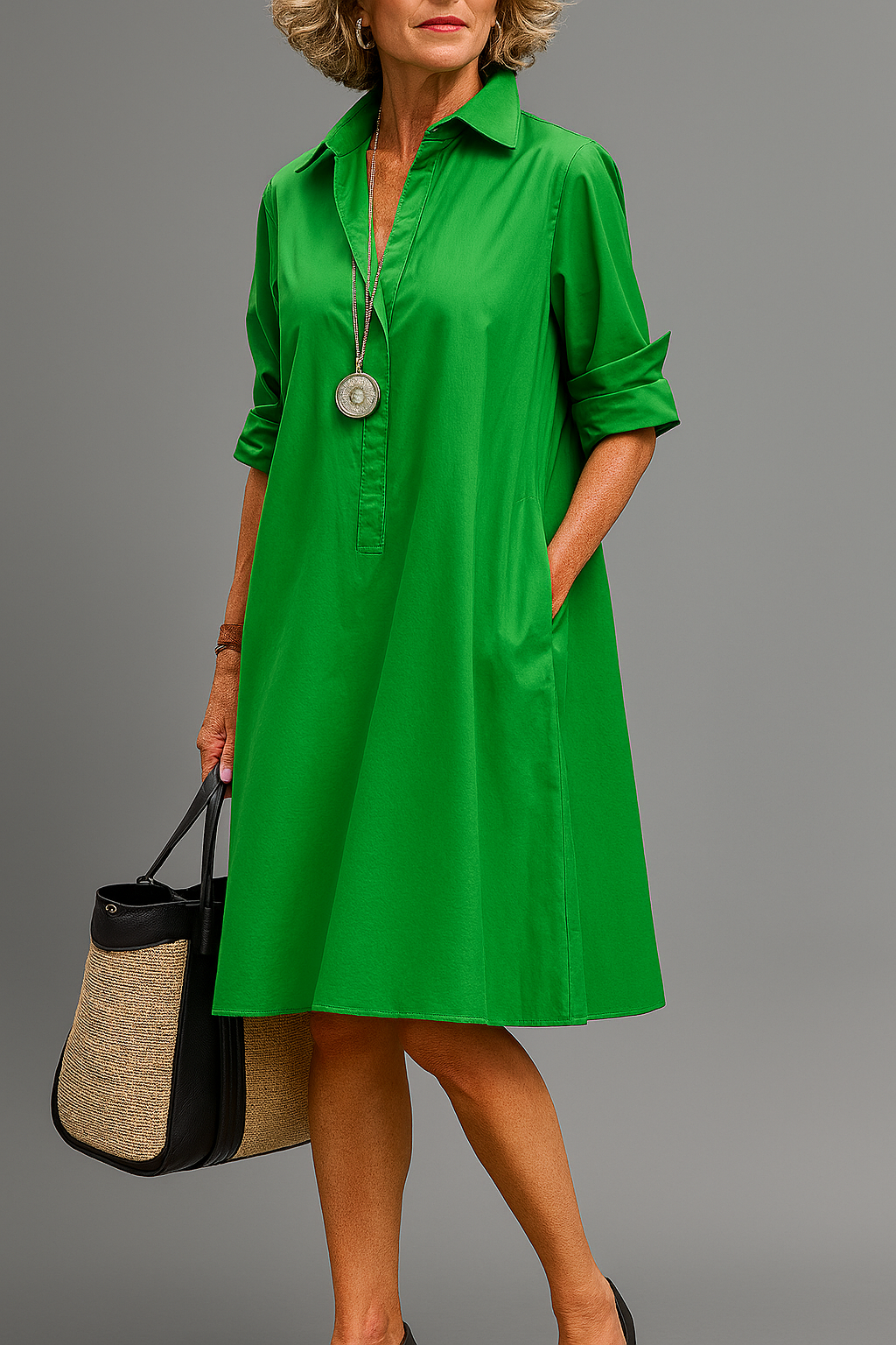 The Arletty Swing Dress