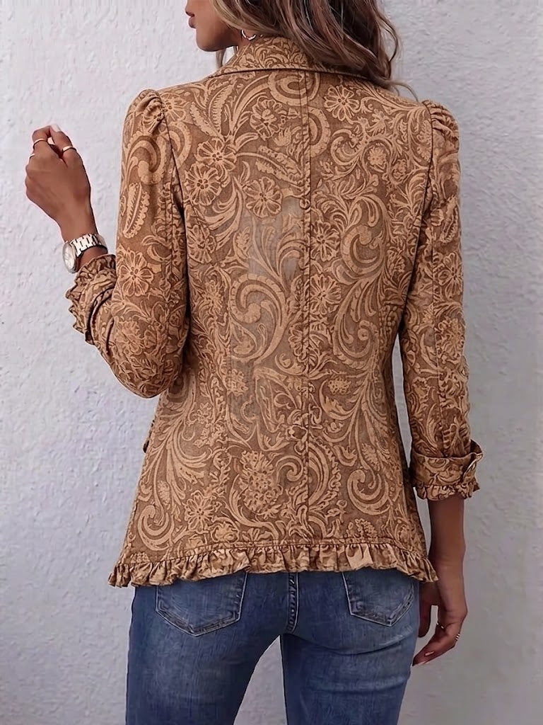 The Delphia Floral Jacket